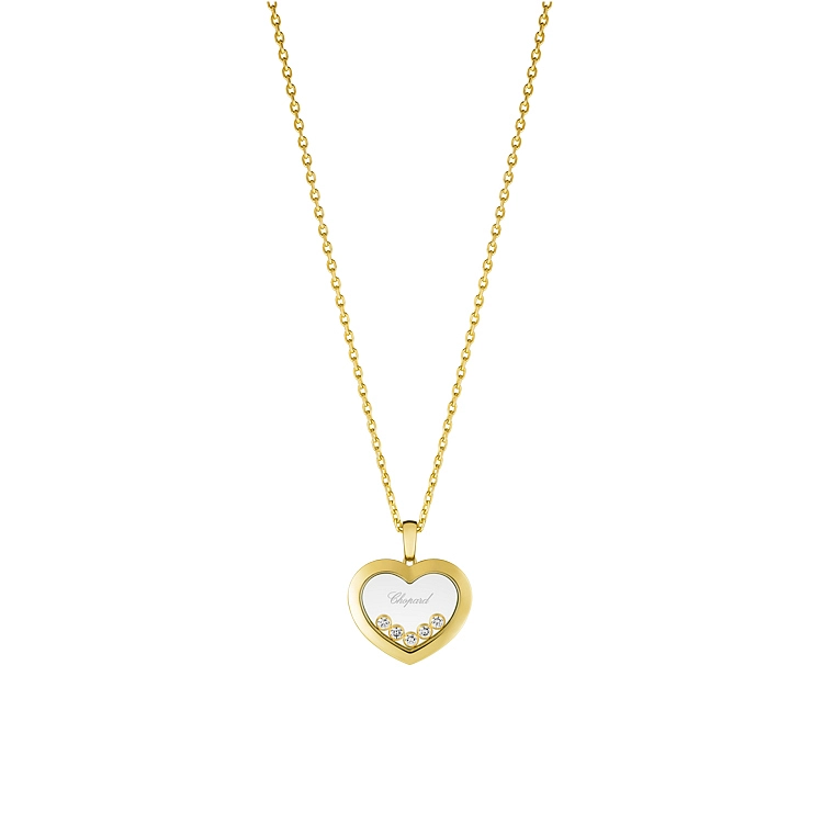 Gold Pendant Chopard Happy Diamonds 79A038-0001