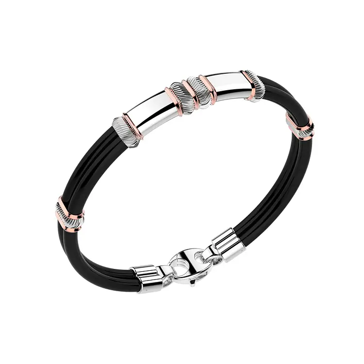 Gold bracelet Zancan Rekord EB579BR