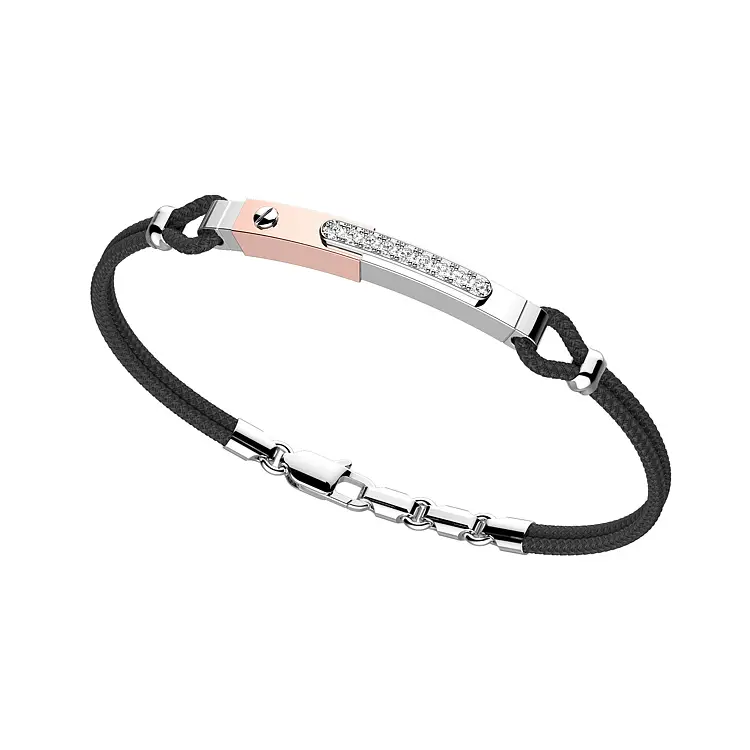 Gold Bracelet Zancan Rekord EB785BR