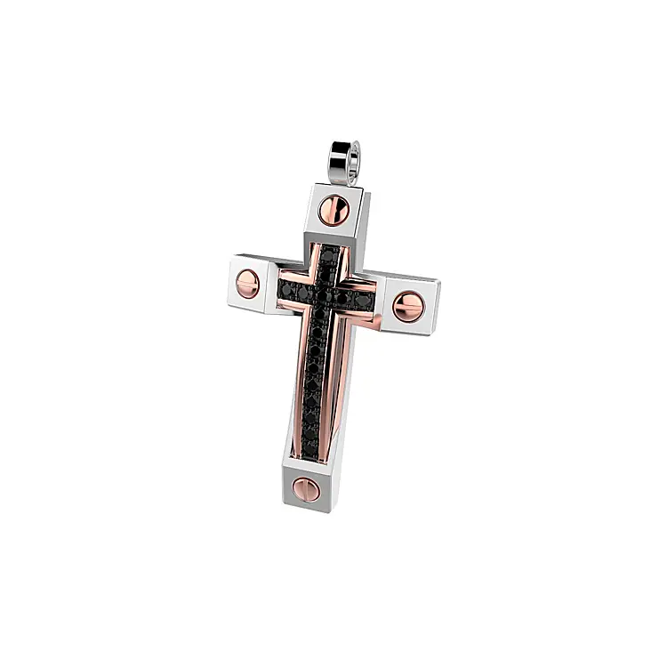 Gold Pendant Zancan EPE091BR