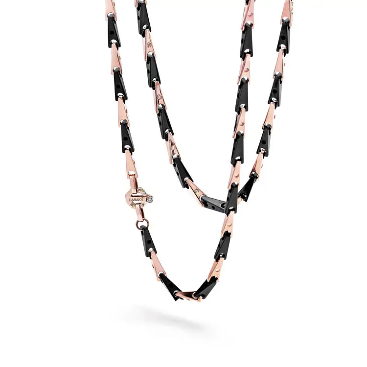 Gold Men's Baraka Chain with Ceramics GC232071