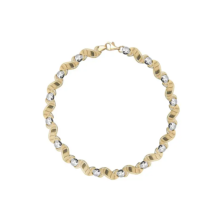 Gold Combination Bracelet