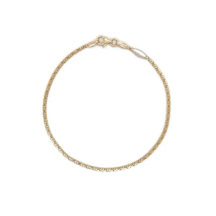 Gold Snail Bracelet