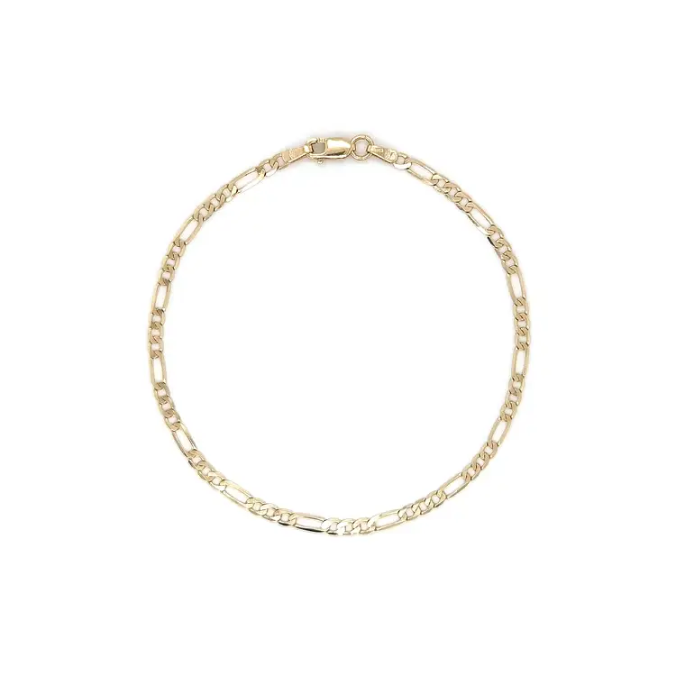 Gold Figaro Bracelet