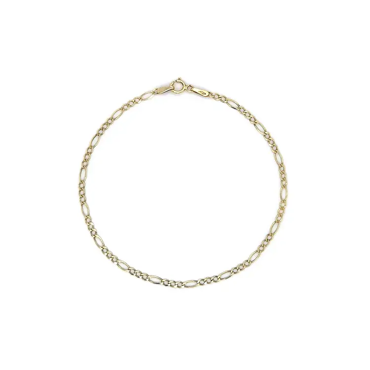 Gold Figaro Bracelet