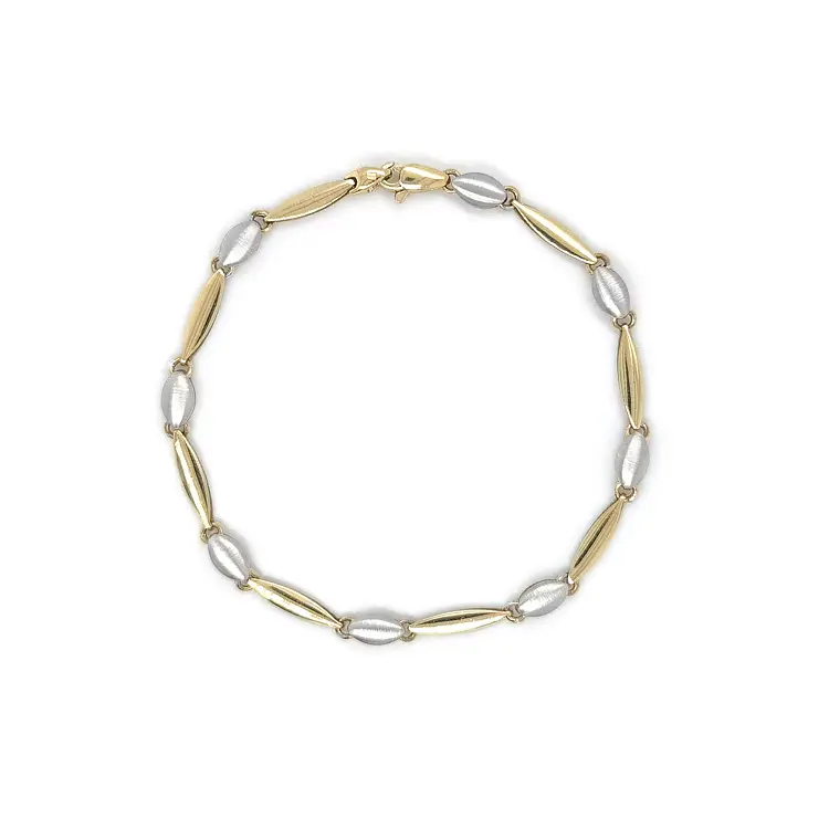 Gold Ladies Bracelet made of Combined Gold