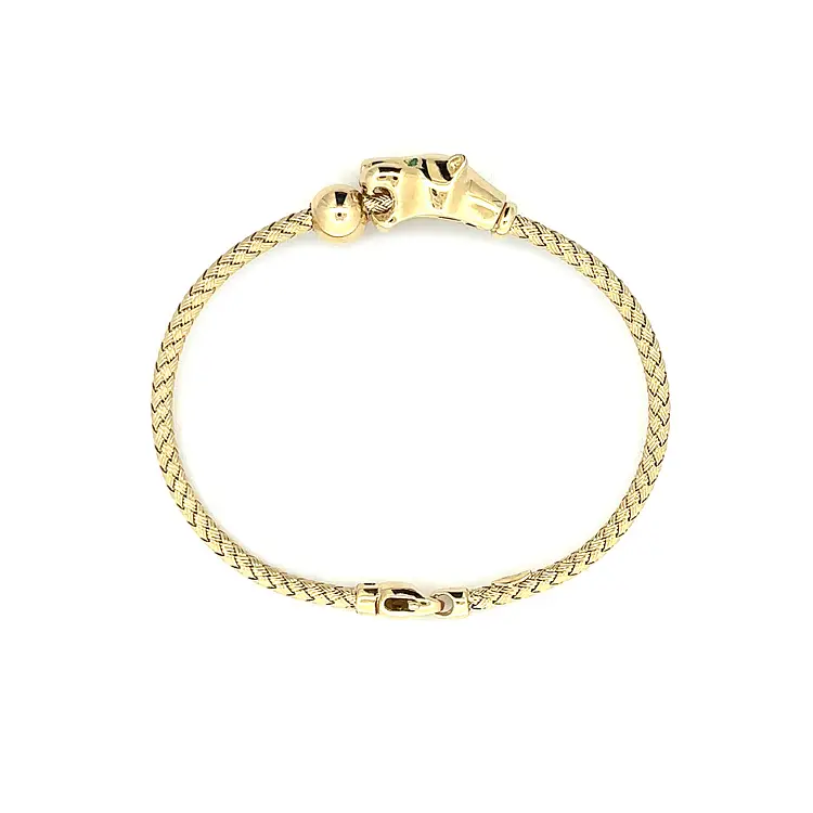 Gold Ladies Fixed Bracelet