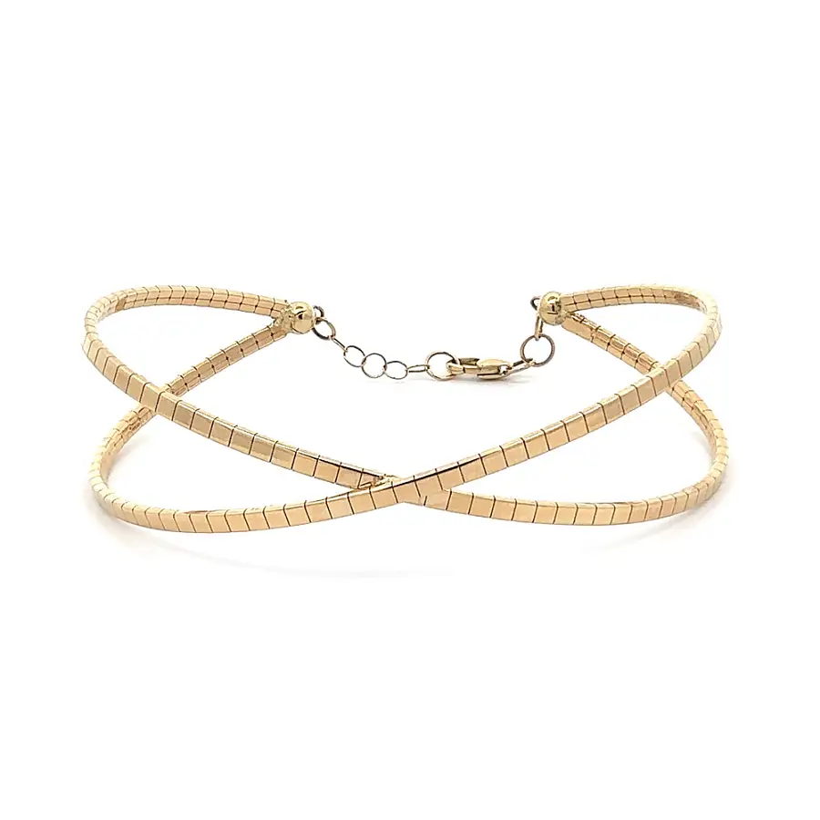 Gold Bangle Bracelet