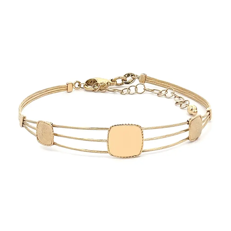 Gold Bangle Bracelet