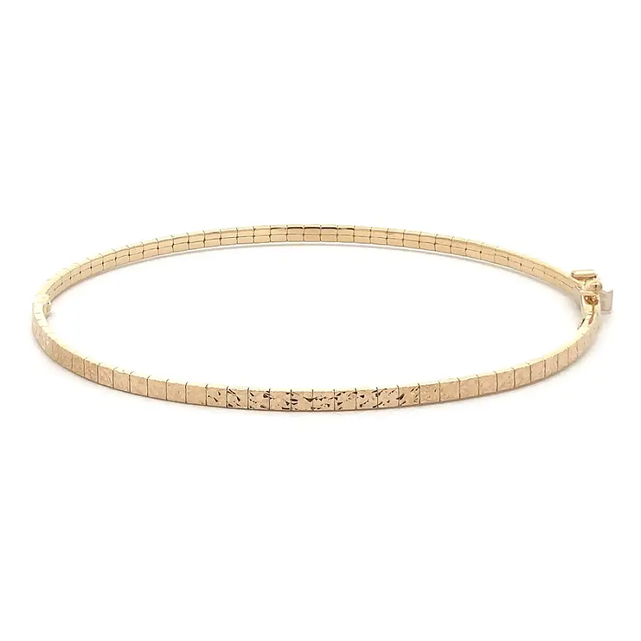 Gold Bangle Bracelet