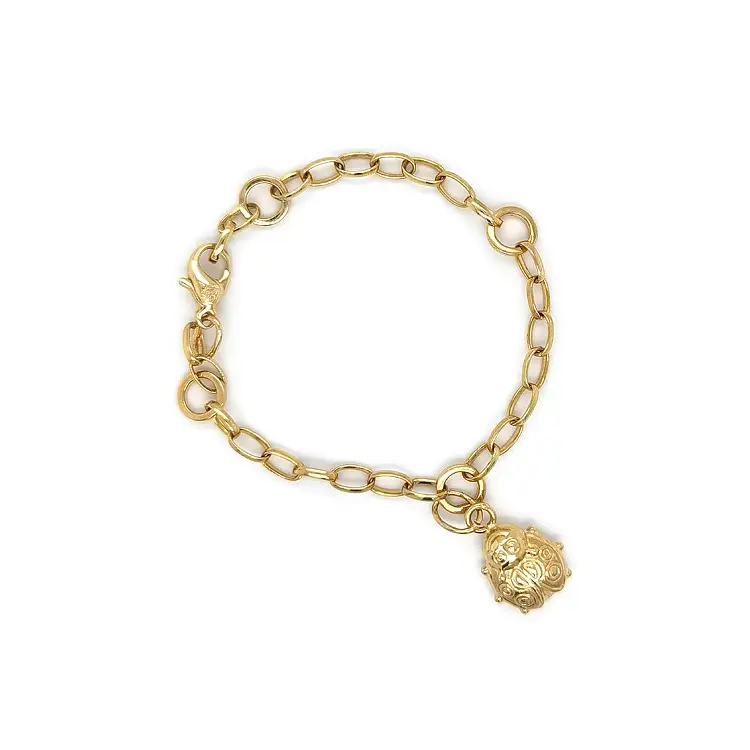 Gold Bracelet for Pendants