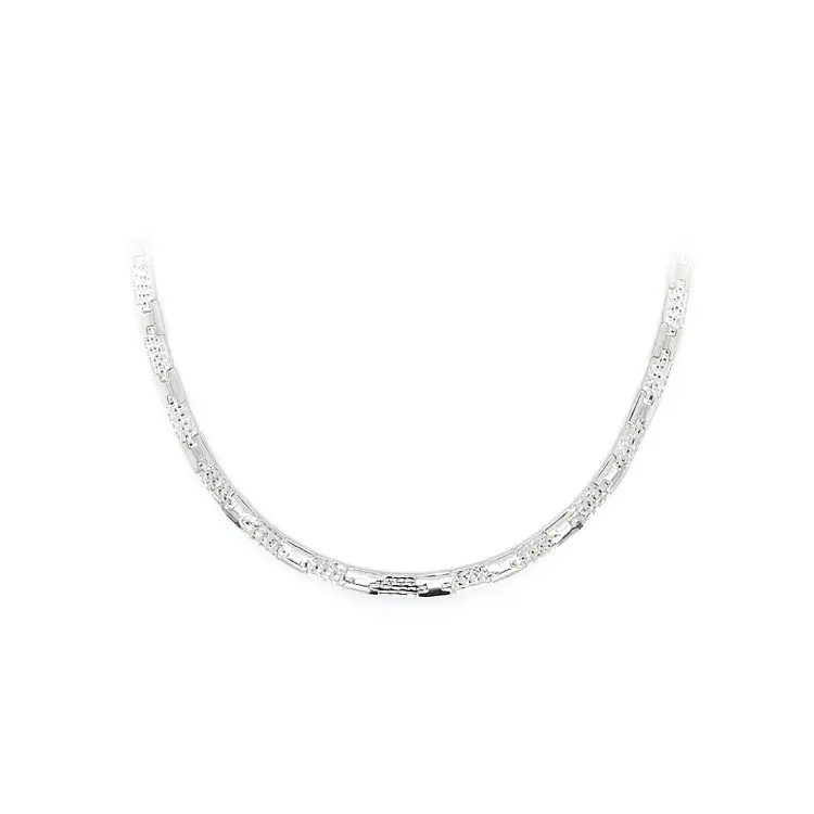 Ladies White Gold Necklace