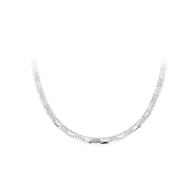 Ladies White Gold Necklace
