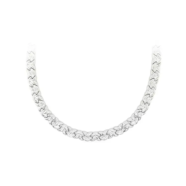 Ladies White Gold Necklace