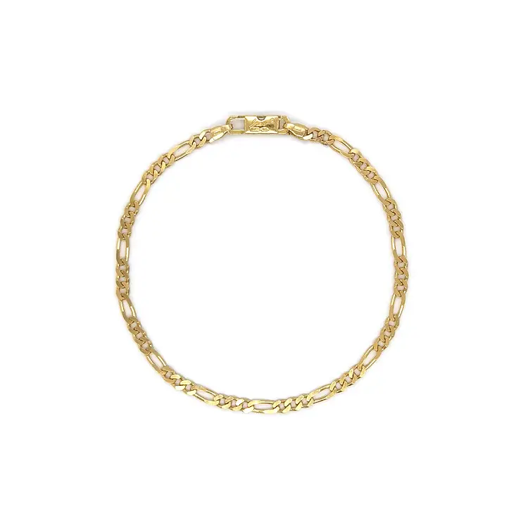 Gold Figaro Bracelet