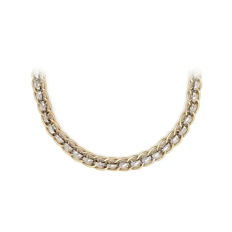 Gold Ladies Necklace made of Combined Gold