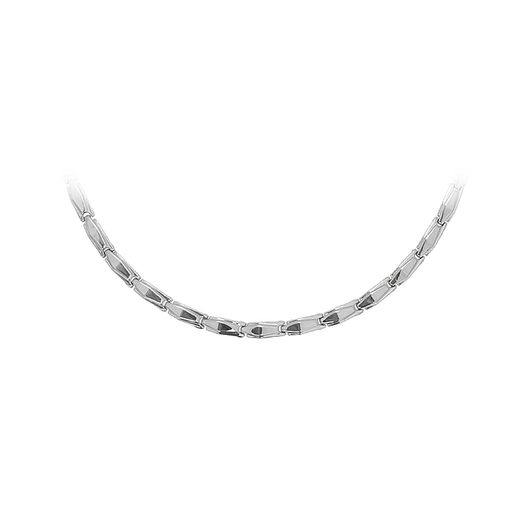 Ladies White Gold Necklace