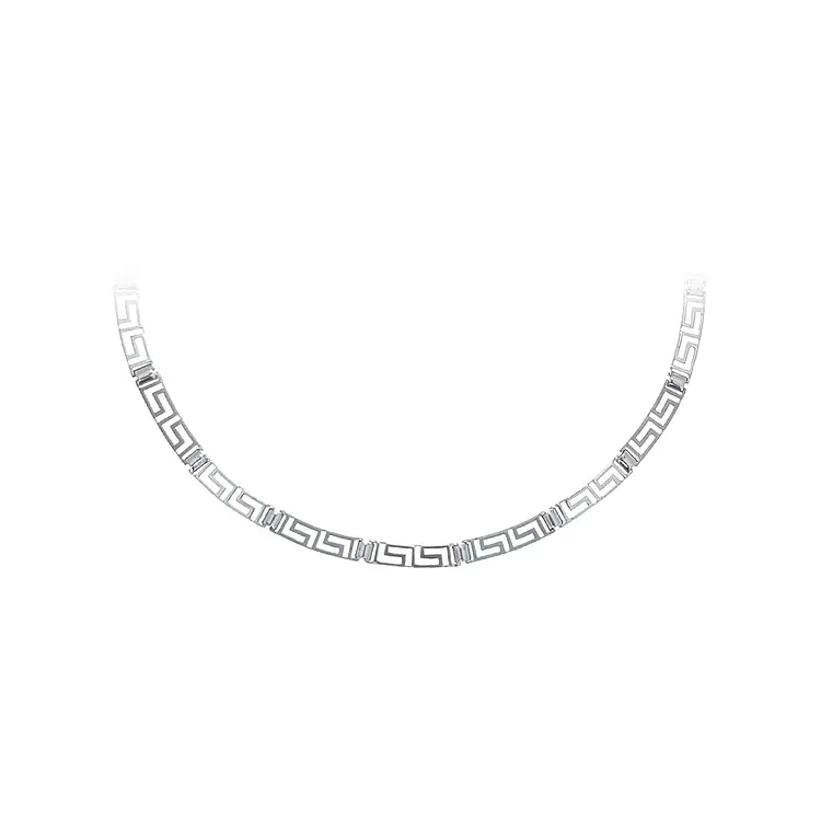 Ladies White Gold Necklace