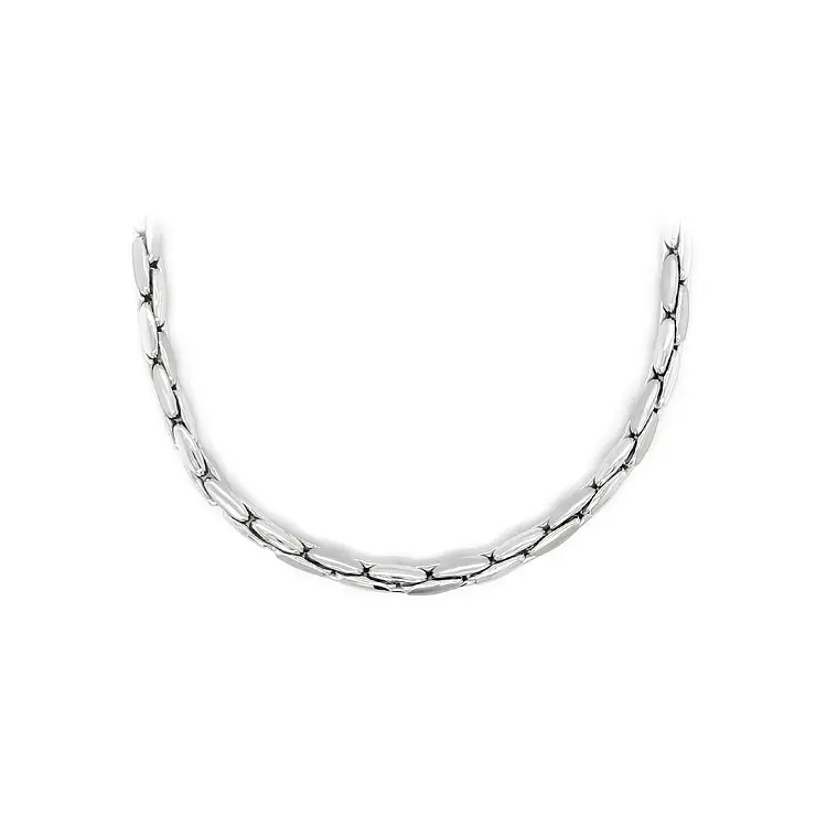 Ladies White Gold Necklace