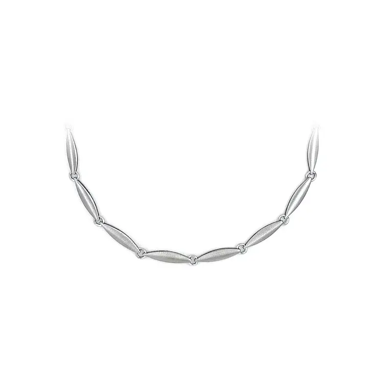 Ladies White Gold Necklace