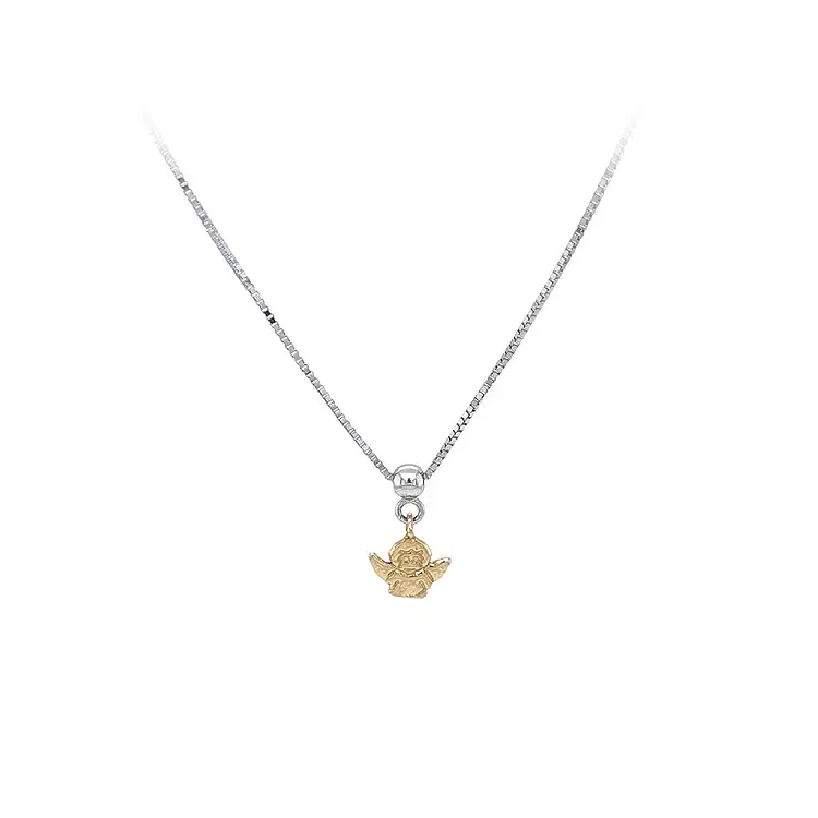 Necklace Angel of Combined Gold