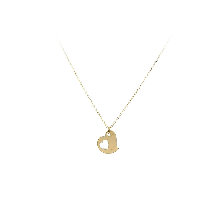 Gold Heart Necklace