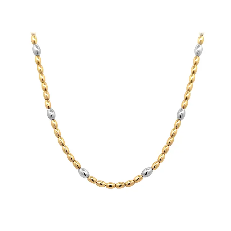 Necklace made of Combined Gold