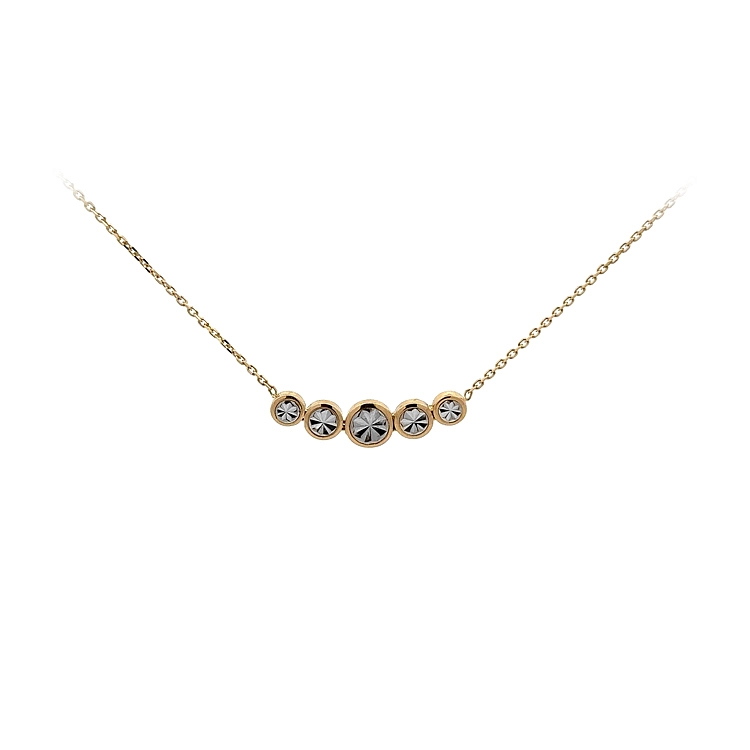 Necklace made of Combined Gold