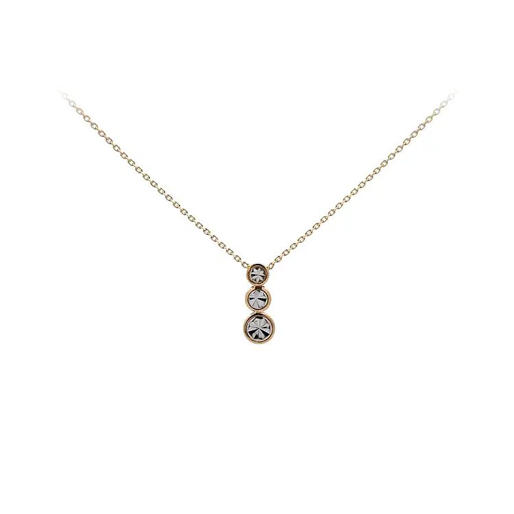 Necklace made of Combined Gold