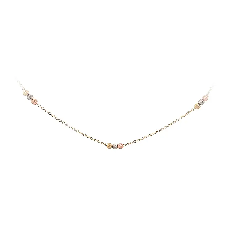 Necklace made of Combined Gold