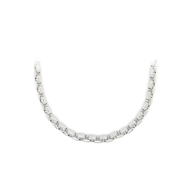 Men's White Gold Chain