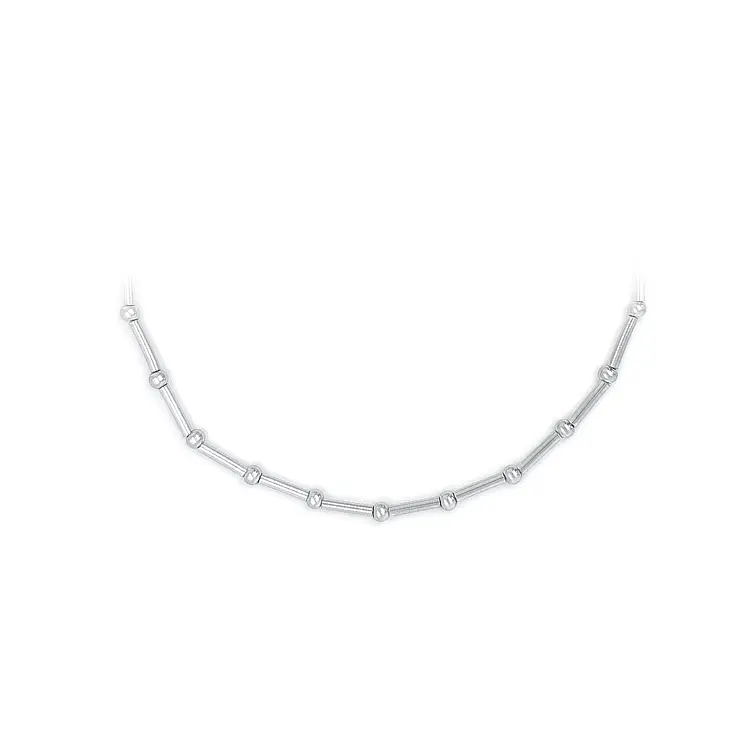 Ladies White Gold Necklace