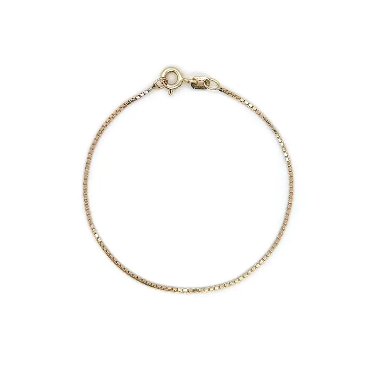 Golden Baby Cube Bracelet - Cube