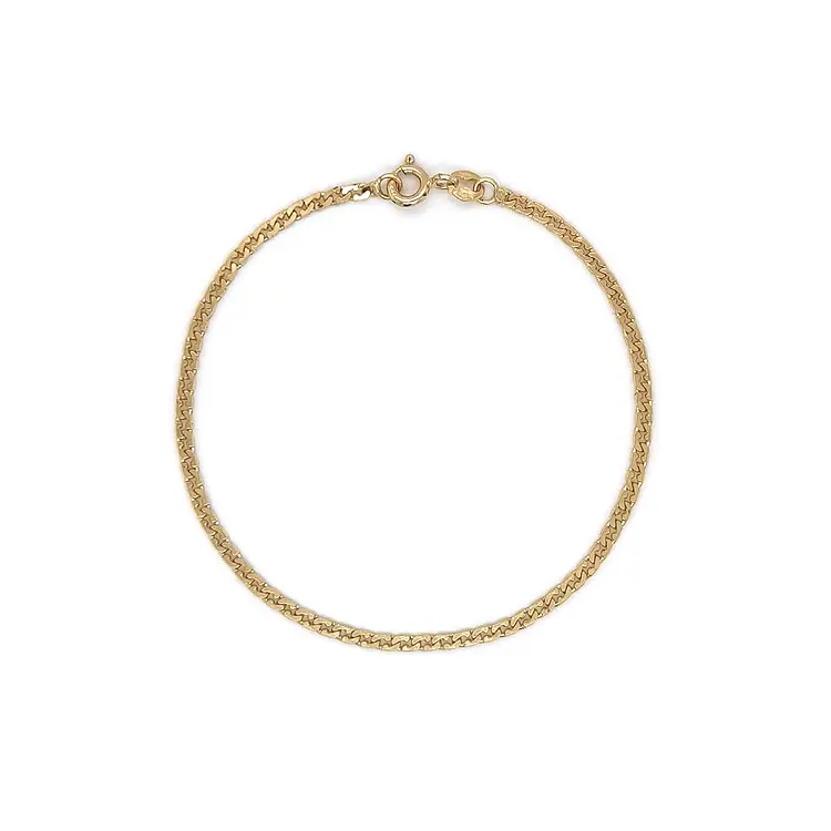 Gold Armour Bracelet