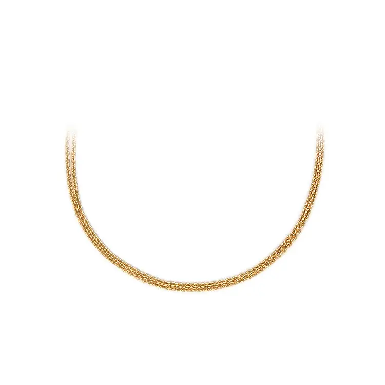 Gold Double Chain Anker