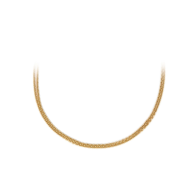 Gold Double Chain Anker