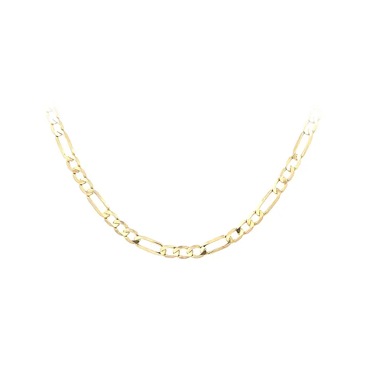 Gold Men's Chain Figaro 4,70 mm