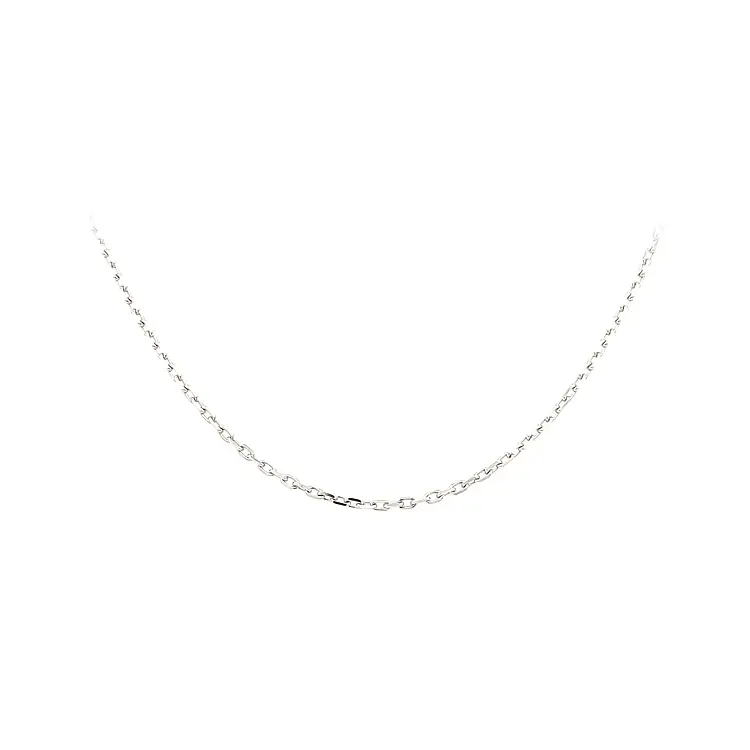 White Gold Chain Anker