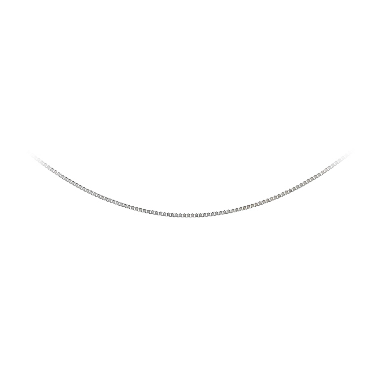Chain Cube - White Gold Cube