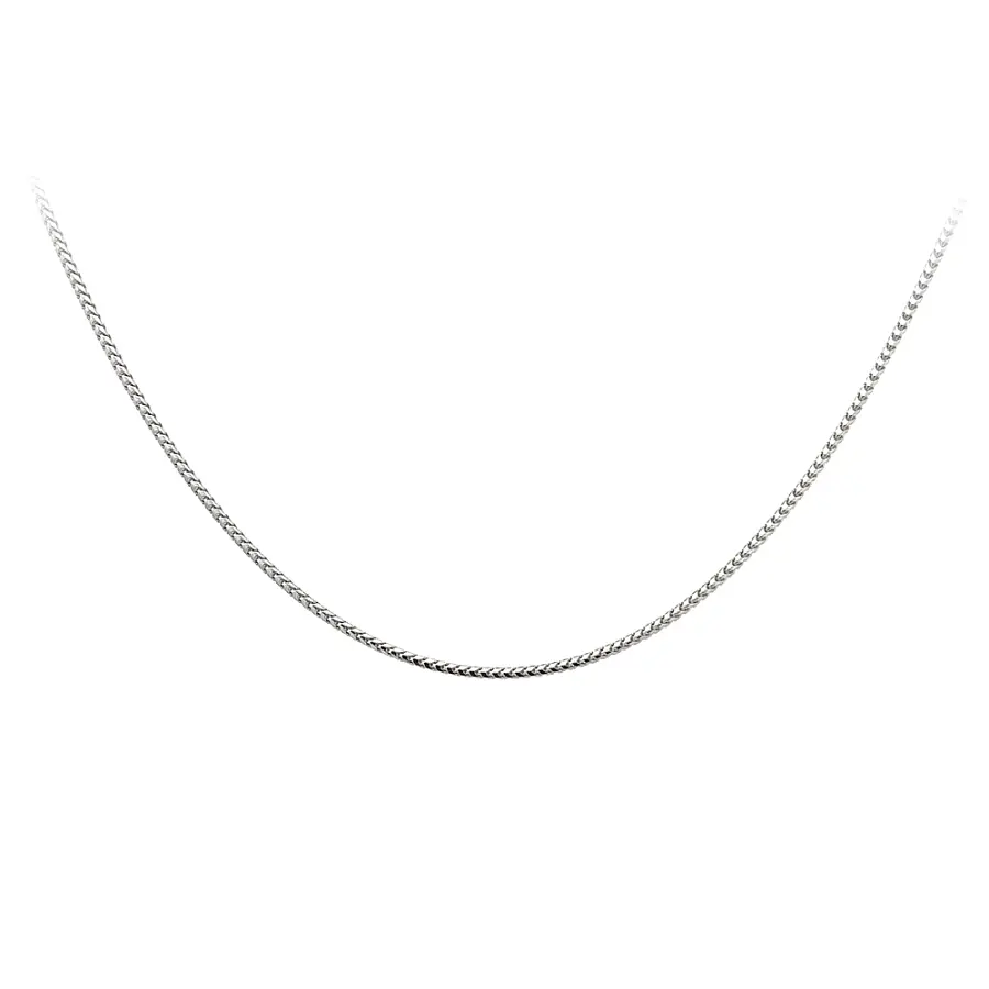 White Gold Franco Chain