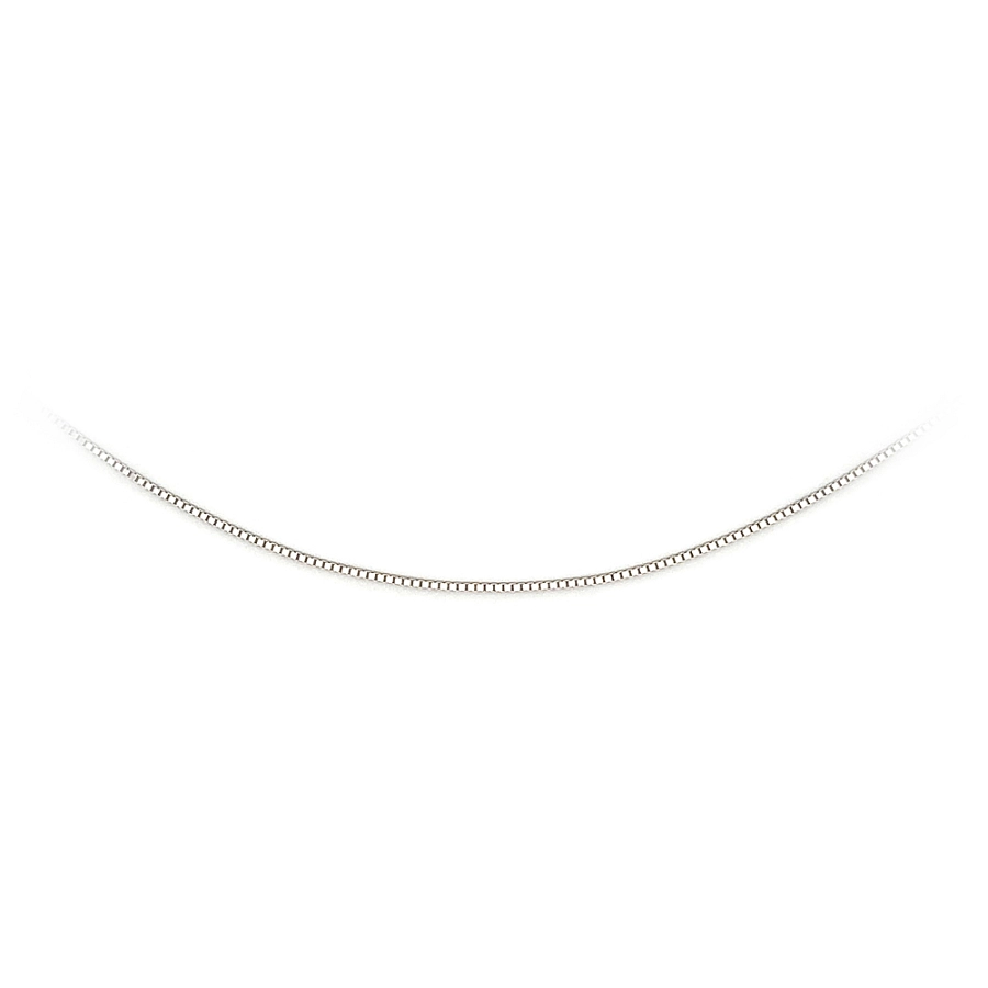 Chain Cube - White Gold Cube
