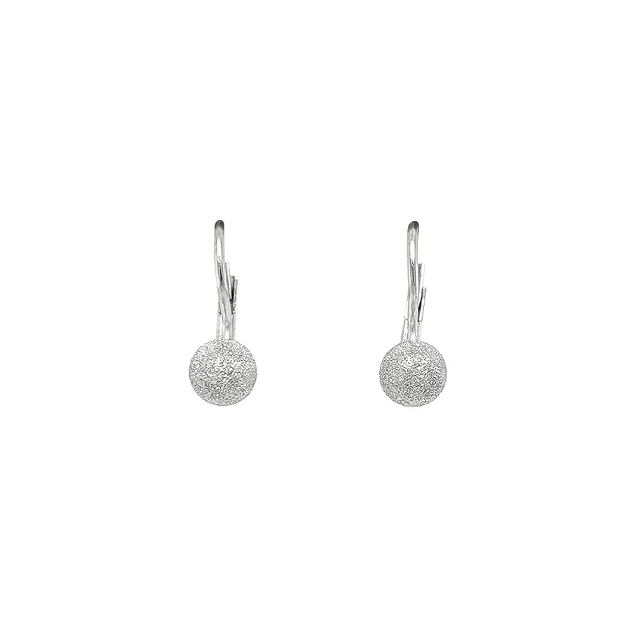 White Gold Earrings
