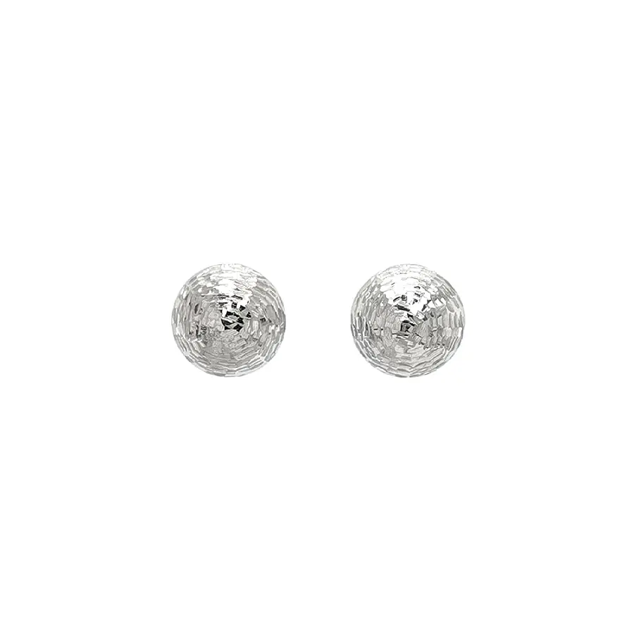 White Gold Earrings