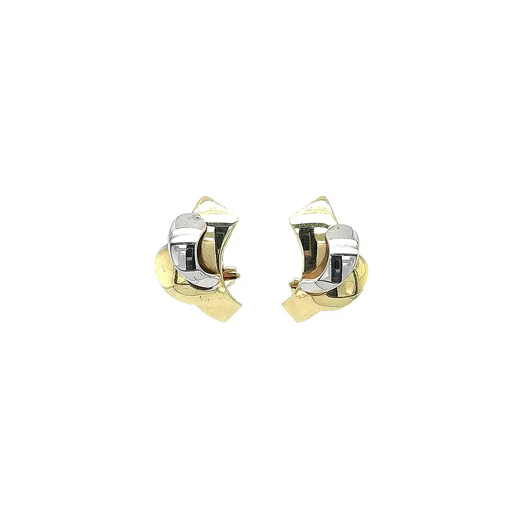Earrings made of Combination Gold