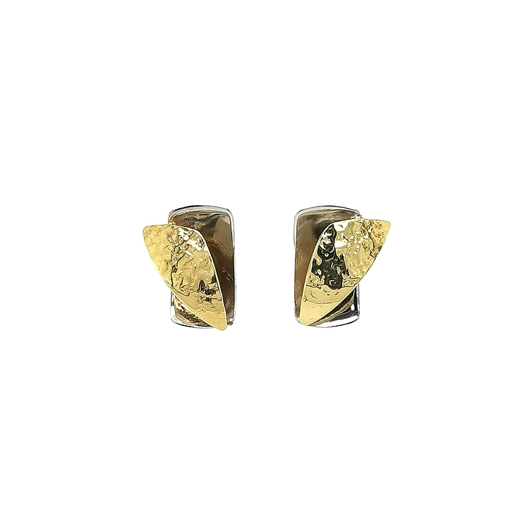 Earrings made of Combination Gold
