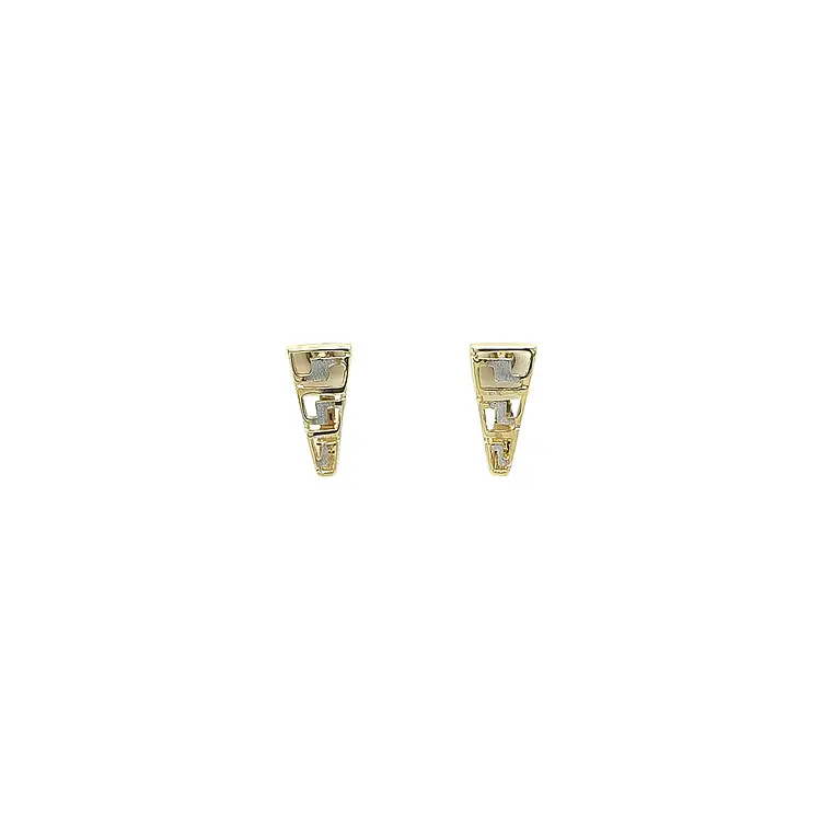 Earrings made of Combination Gold