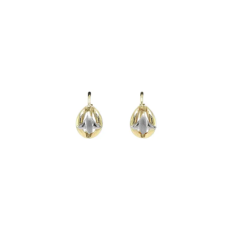 Earrings made of Combination Gold