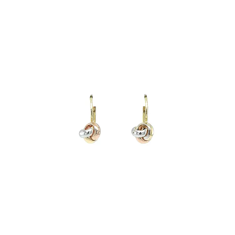 Gold Earrings made of Combination Gold