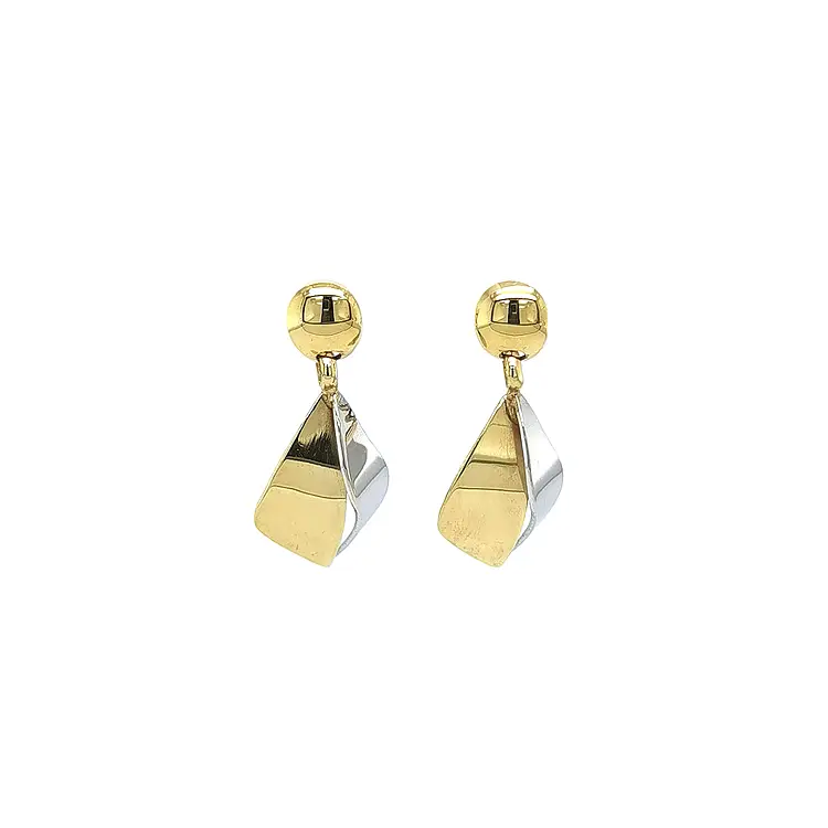 Earrings made of Combination Gold