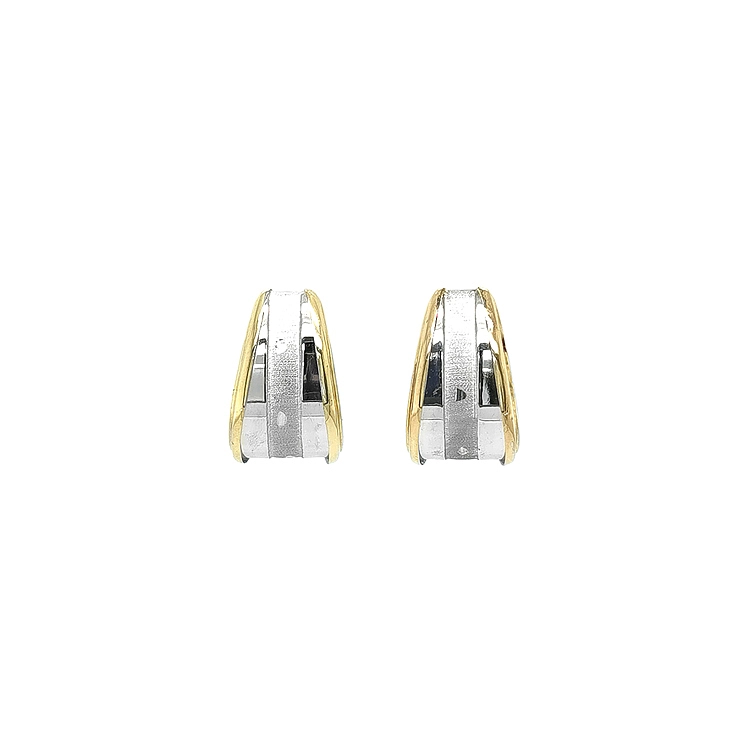 Earrings made of Combination Gold